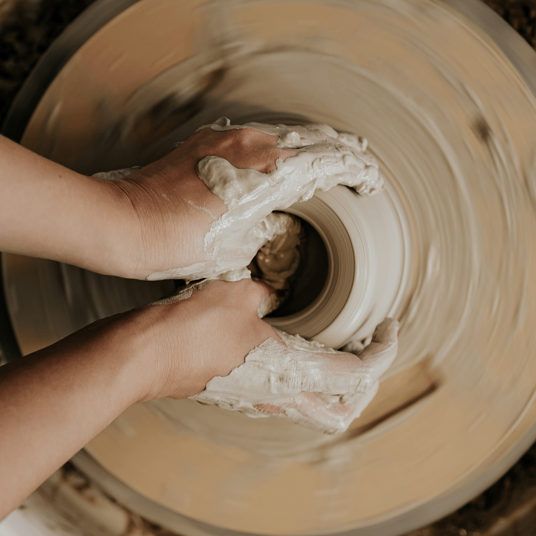 Töpferkurs Drehscheibe Anfänger